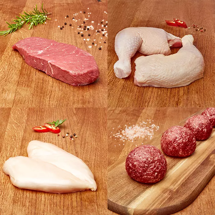 Bio Grill Box – Fleischpaket mit Bio-Steaks